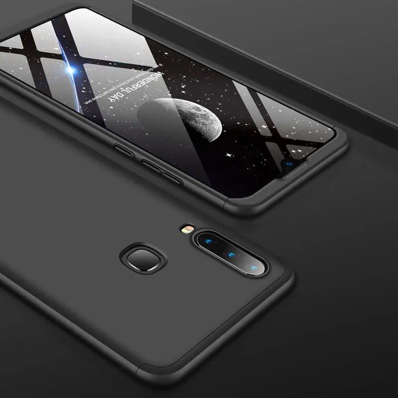 

Vivo Y17 Y3 U3X Y11 U10 2019 Case 360 Degree Full Protection Matte Hard Cover Phone Case for Vivo U3X U10 Y17 Y3 with Glass Film