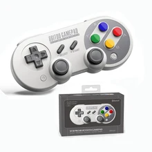 8bitdo SF30 SN30 Pro Sans Fil Bluetooth Manette de jeu avec Joystick pour Windows Android macOS Nintend Commutateur Vapeur