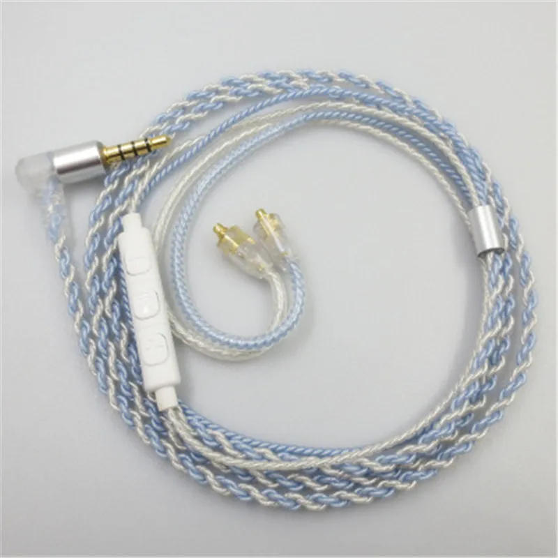 Сменный аудиокабель для Shure SE215 SE535 SE846 UE900 N3AP наушников Westone W30 W40 W50 W60 W80 UM30