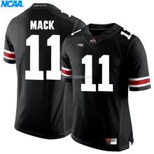 Новое поступление высокое качество Огайо State MACK#11 сапог#18 футболка спортивные трикотажные изделия S-XXXL