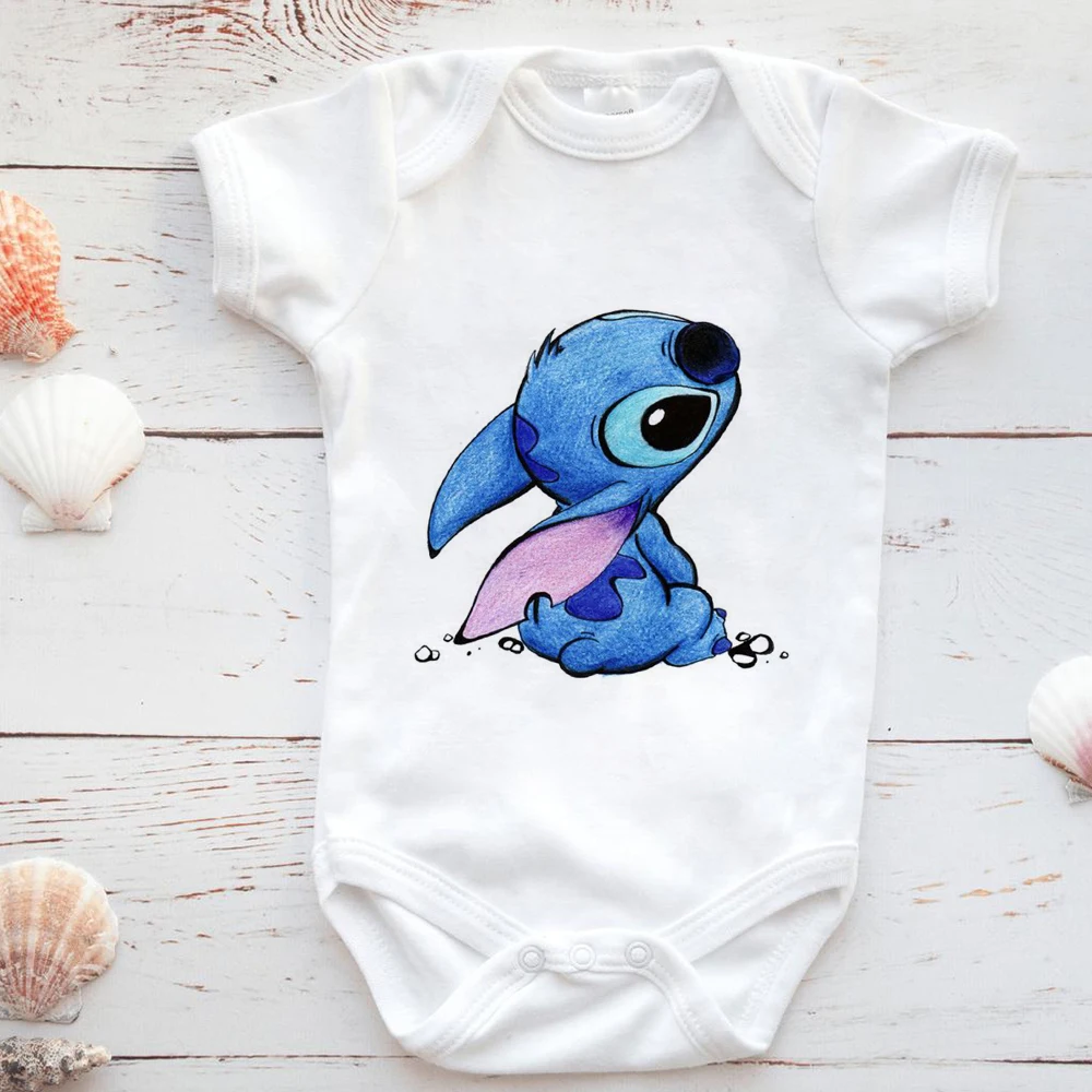 Комбинезон Disney Bebe Lilo & Stitch детская одежда с героями мультфильмов комбинезон для
