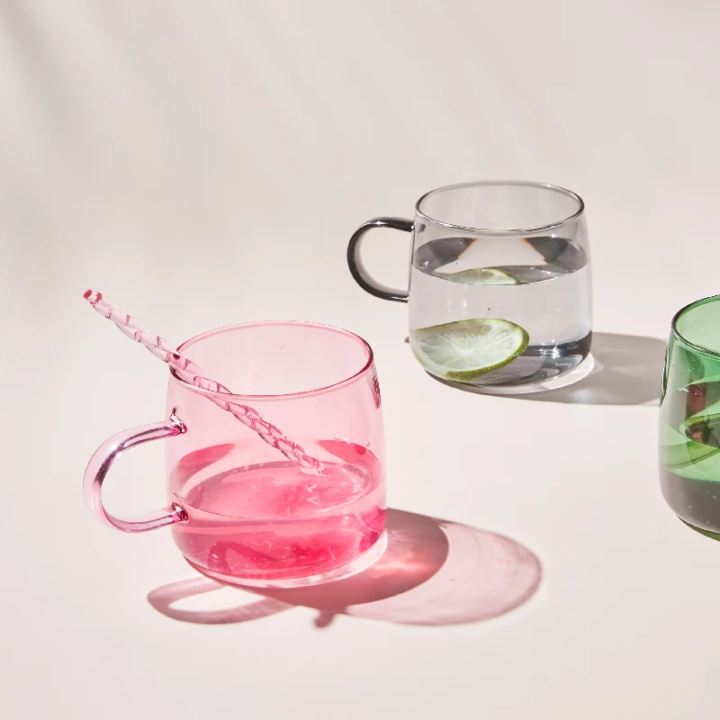 Glass Coffee Cup Nordic Drinkware Coffee Nordic Big Coffee Mug