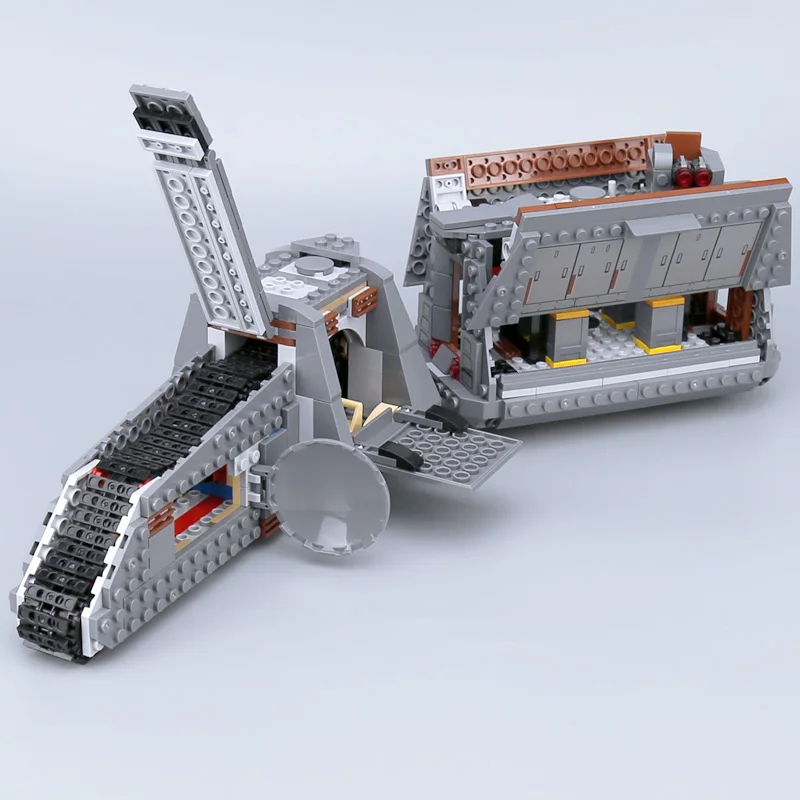 

697pcs star Wars Imperial Conveyex Transport Cargo Wagon Tank Track 05149 Figure Building Blocks Toy Compatible with Legoinglys