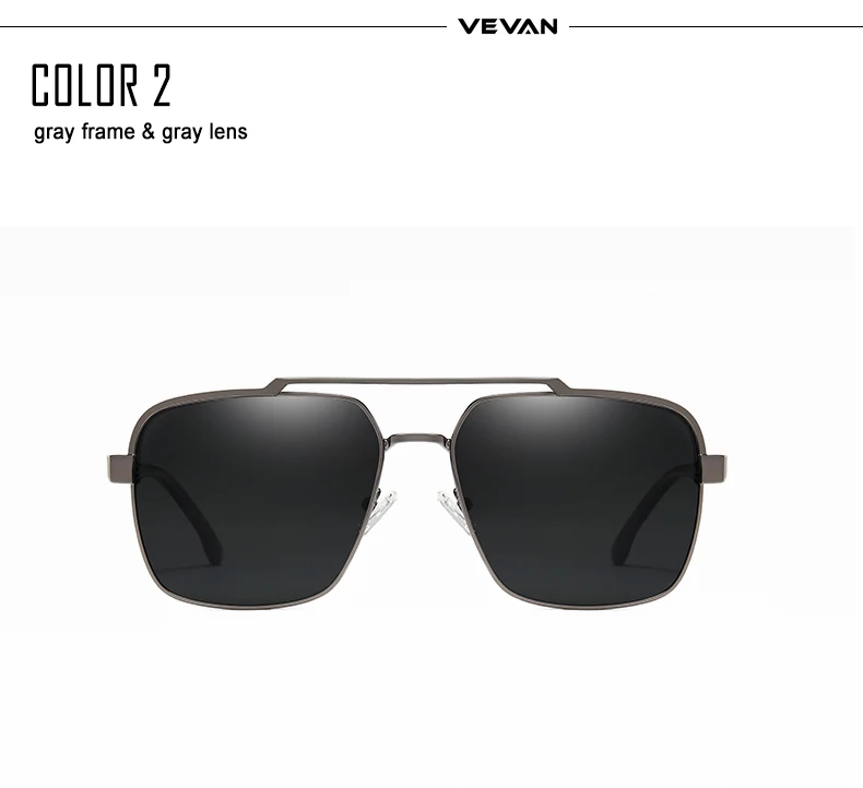 VEVAN, высокое качество, квадратная оправа, мужские поляризованные солнцезащитные очки, мужские солнцезащитные очки для вождения, UV400, мужские солнцезащитные очки, oculos masculino