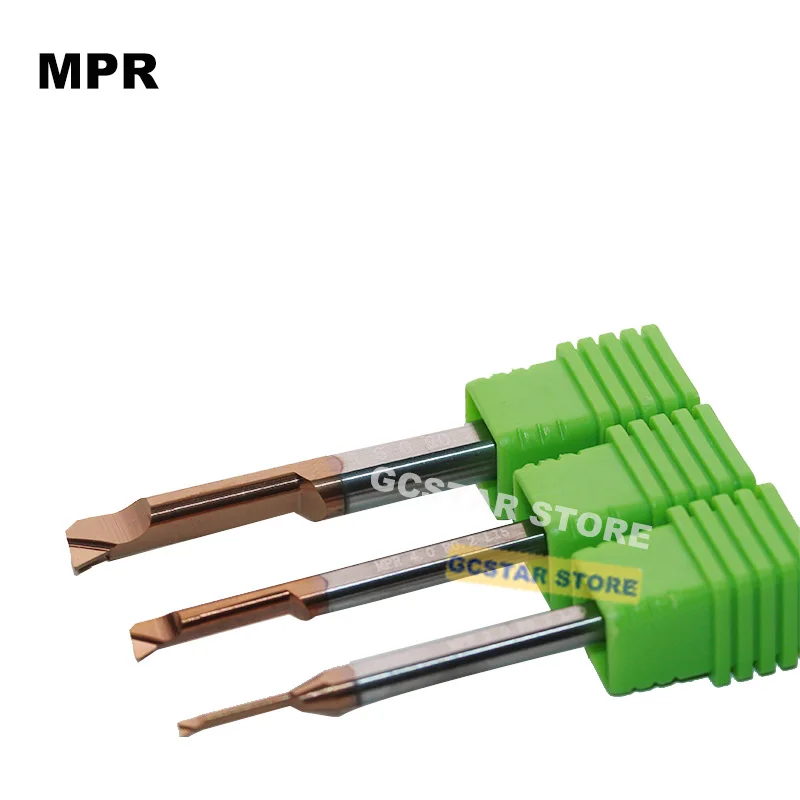 MPR MPR2R0.15 L10 MPR3R0.2 MPR4R0.2 MPR5R0.2 L22 MPR6R0.2 L22 Grooving Solid Carbide Boring Profiling Lathe Cutter Tools