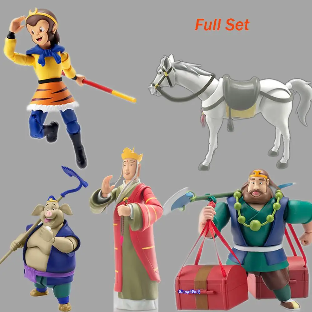 Wong Work 5pcs Figure 1/12 Journey To The West Full Set The Monkey King