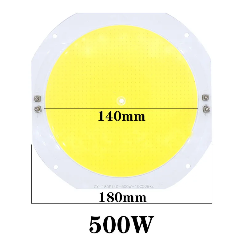 200 Вт 300 Вт 400 Вт 500 Вт 600 Вт 30-34 в высокомощный светодиодный COB ламповый чип холодный белый светильник для наружного использования