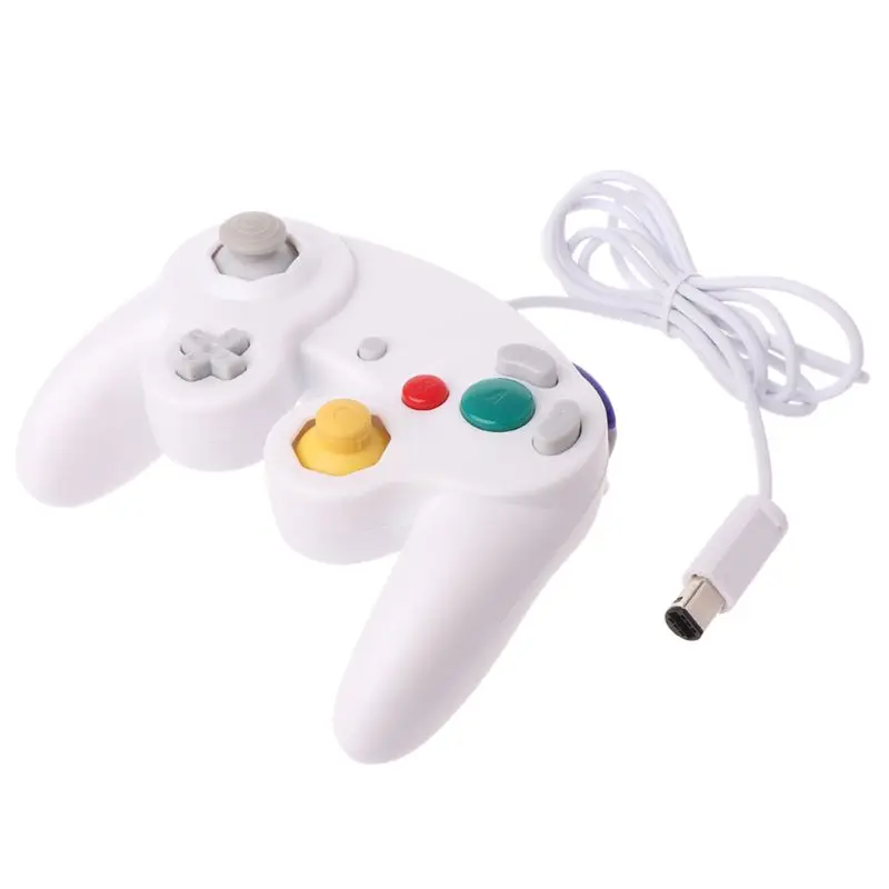NGC Wired Game Controller GameCube Gamepad for WII Video Game Console Control with GC Port F42DWholesale dropshipping