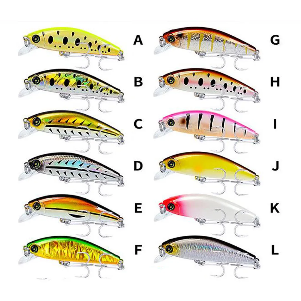 Жесткие приманки рыболовные Minnow реалистичное тело Baitfish реалистичные 3D глаза