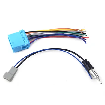 

2pcs Radio Stereo Wire Harness Cable Antenna Adapter Fit For Acura MDX Honda Accord Civic CRV Mazda 3 6 CX-5 Suzuki Kizashi