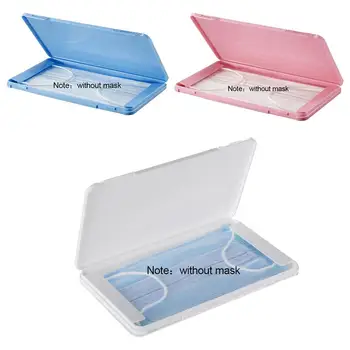 

Portable Face Masks Organizer Dustproof And Moisture-Proof Cover Holder Mask Storage Seal Box Household Accessories