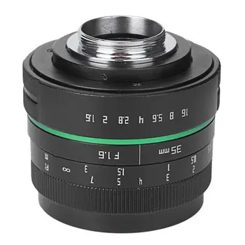 

lenses 35mm F1.6 C Mount Lens APSC Foucsing Lens Use with Adapter Ring for Sony Mirrorless Camera lente para celular DSLR Cam