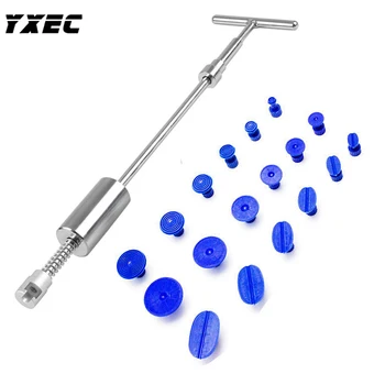 

Auto Repair Tool Car Dent Repair Dent Puller Kit 2 in 1 Slide Hammer Reverse Hammer Glue Tabs Suction Cups Tools