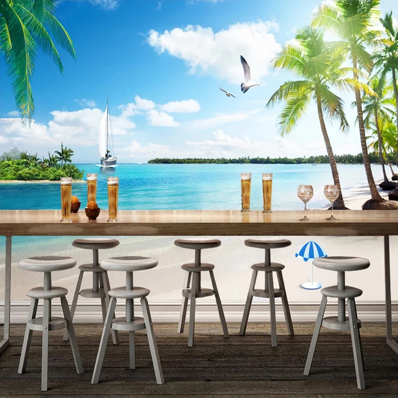 papel de parede com mural 3d personalizado 02