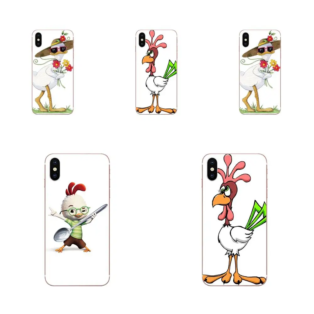 ТПУ протектор мультфильм животных Курица Утка для Xiaomi Redmi Mi 4 7A 9T K20 CC9 CC9e Note 7 8 9 Y3 SE
