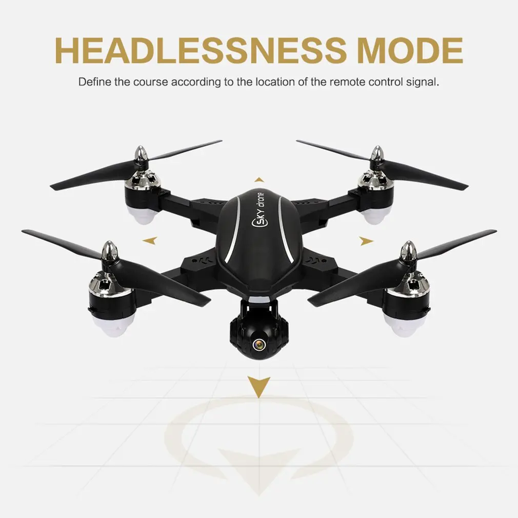RC Дрон с GPS X34C двойной режим 5,8G FPV RC Дрон с 720P HD камерой высота один ключ возврат Безголовый режим RC Квадрокоптер Дрон