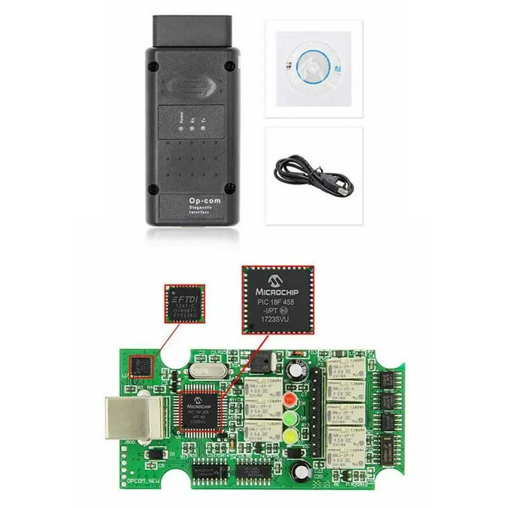 Goedkoop Nieuwe 2019 Opcom 1.65 1.70 V1.78 1.95 1.99 Voor Opel Diagnose Scanner Op Com V1.59 Canbus OP COM OBD2 Super Scanner gratis Verzending