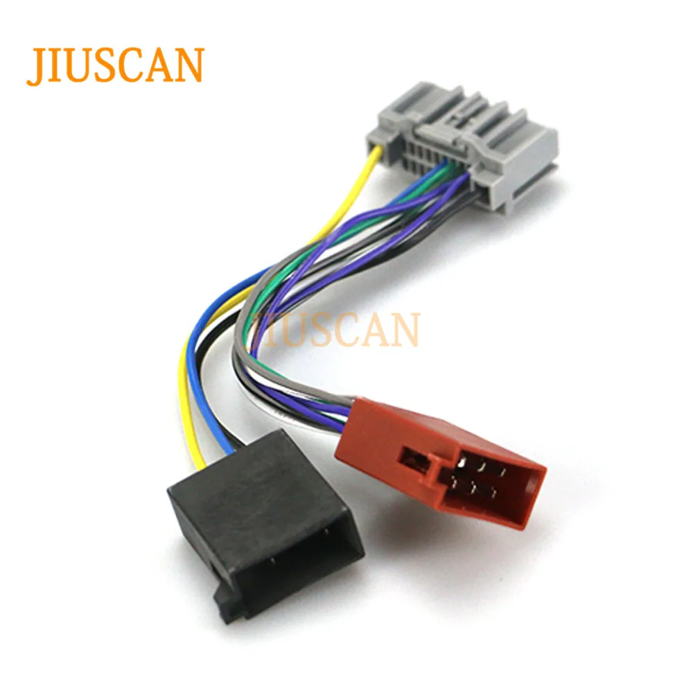 JIUSCAN 12-134 ISO радио жгут проводов адаптер Разъем для CHRYSLER& JEEP Wrangler 2007+ для DODGE 2008