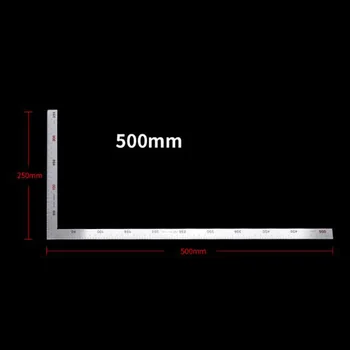 

Woodworking Angle Ruler Workshop 2pcs Stainless Steel Measuring Layout