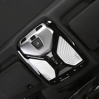 

For BMW 5 Series G30 2017 2018 ABS Matte Car Sticker front reading Lampshade decoration Cover Trim car accessories styling 1pcs