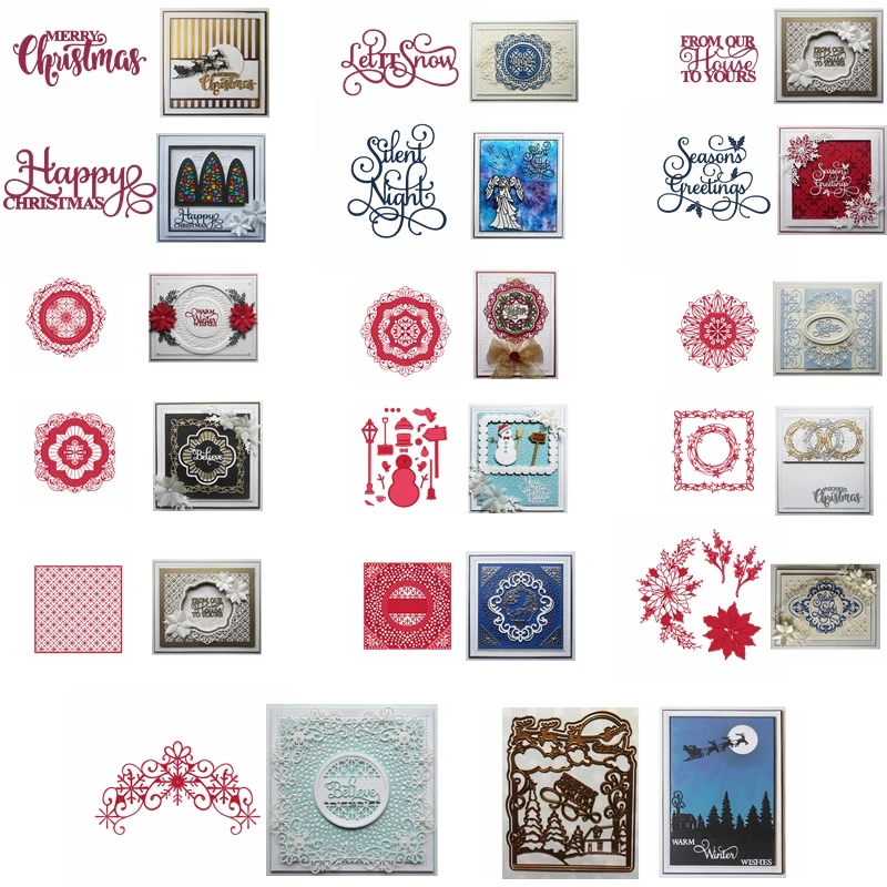 

Phrase+Frame+Xams Decoration Metal Cutting Dies Stencils Phrase+Frame+Xams Decoration Die Cuts For DIY Card Making New 2019