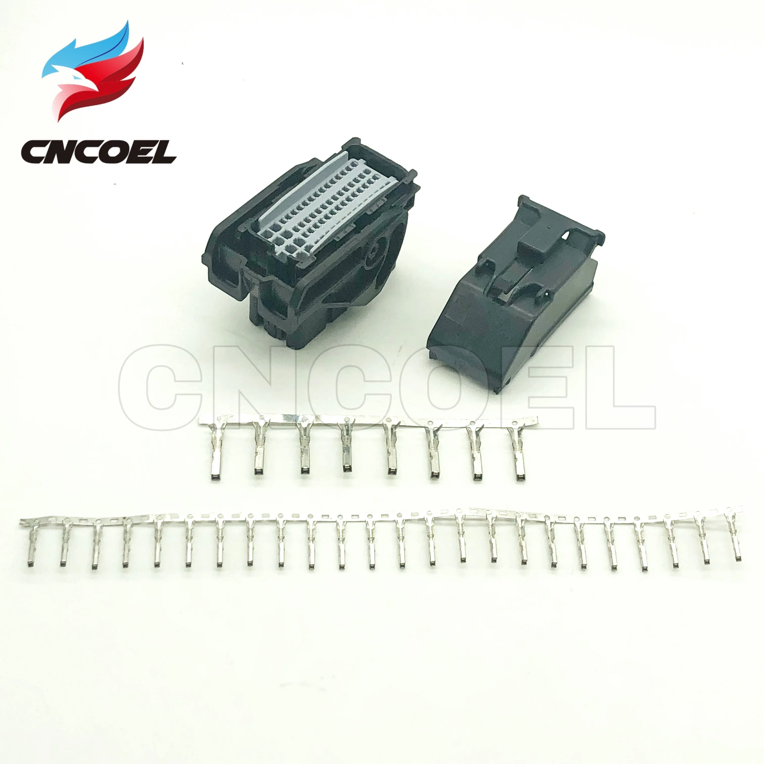 1 комплект ECU 64pin гнездовой разъем авто Delphi штекер PPI0001501 с обжимным