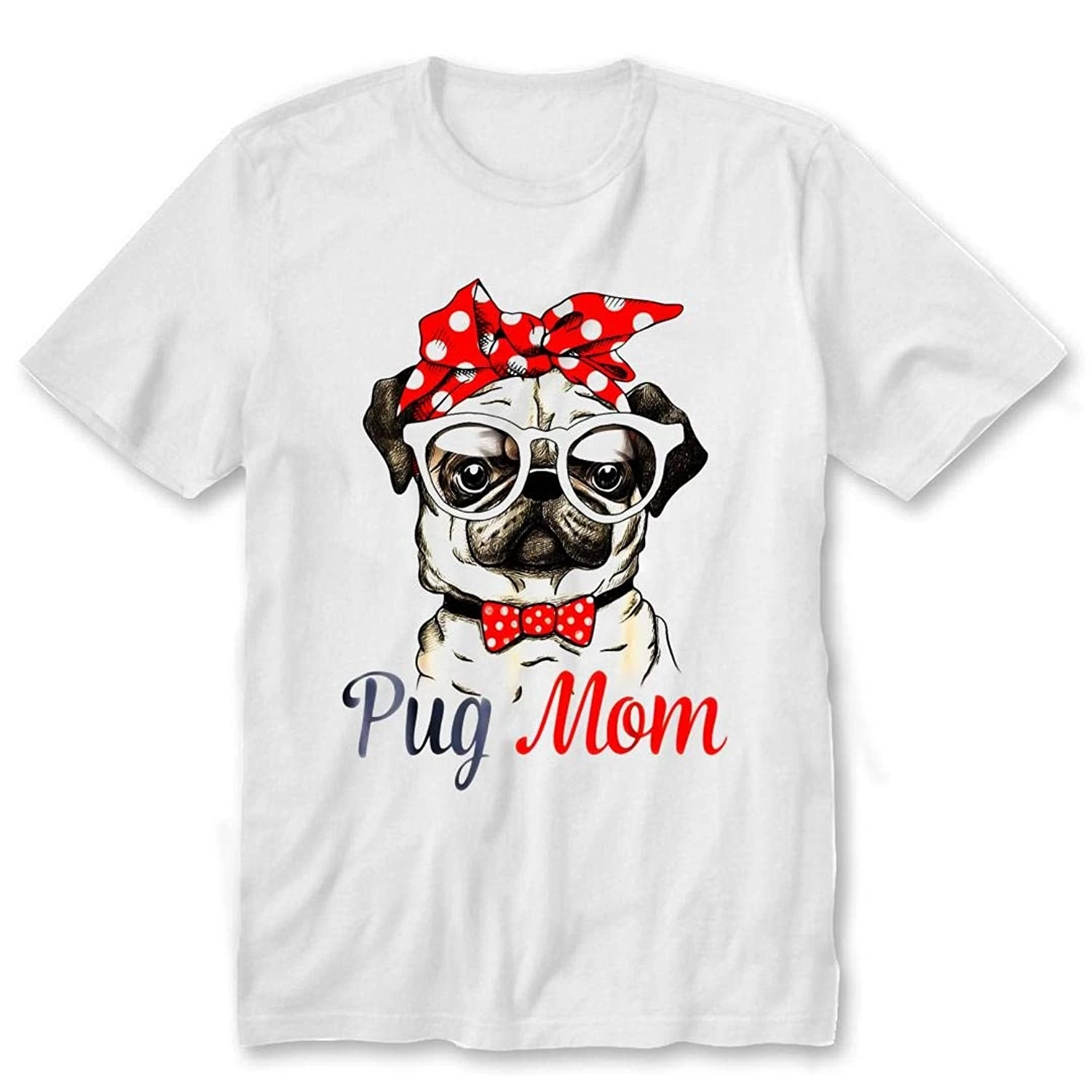 pug mom t shirt