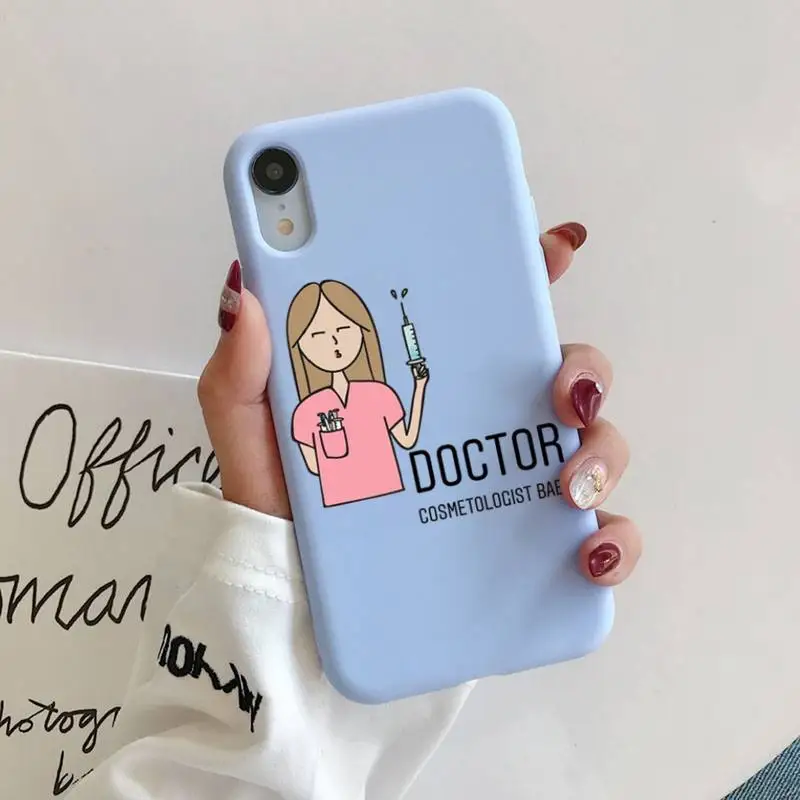 Medicine Doctor Nurse Funda Phone Case for iphone 13 11 12 mini pro max 7 8 plus 6 6s x xs max xr coque iphone 13 cover