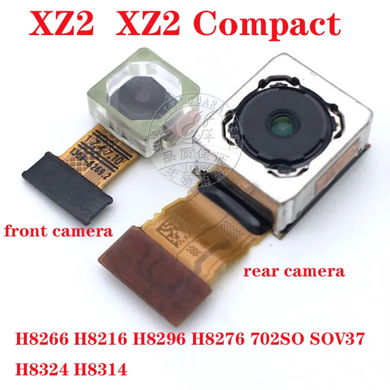 For Sony Xperia Xz2 Xz2 Compact H24 H14 H66 H96 H76 702so Sov37 Front Small Facing Camera Back Main Camera Rear Camera Mobile Phone Flex Cables Aliexpress