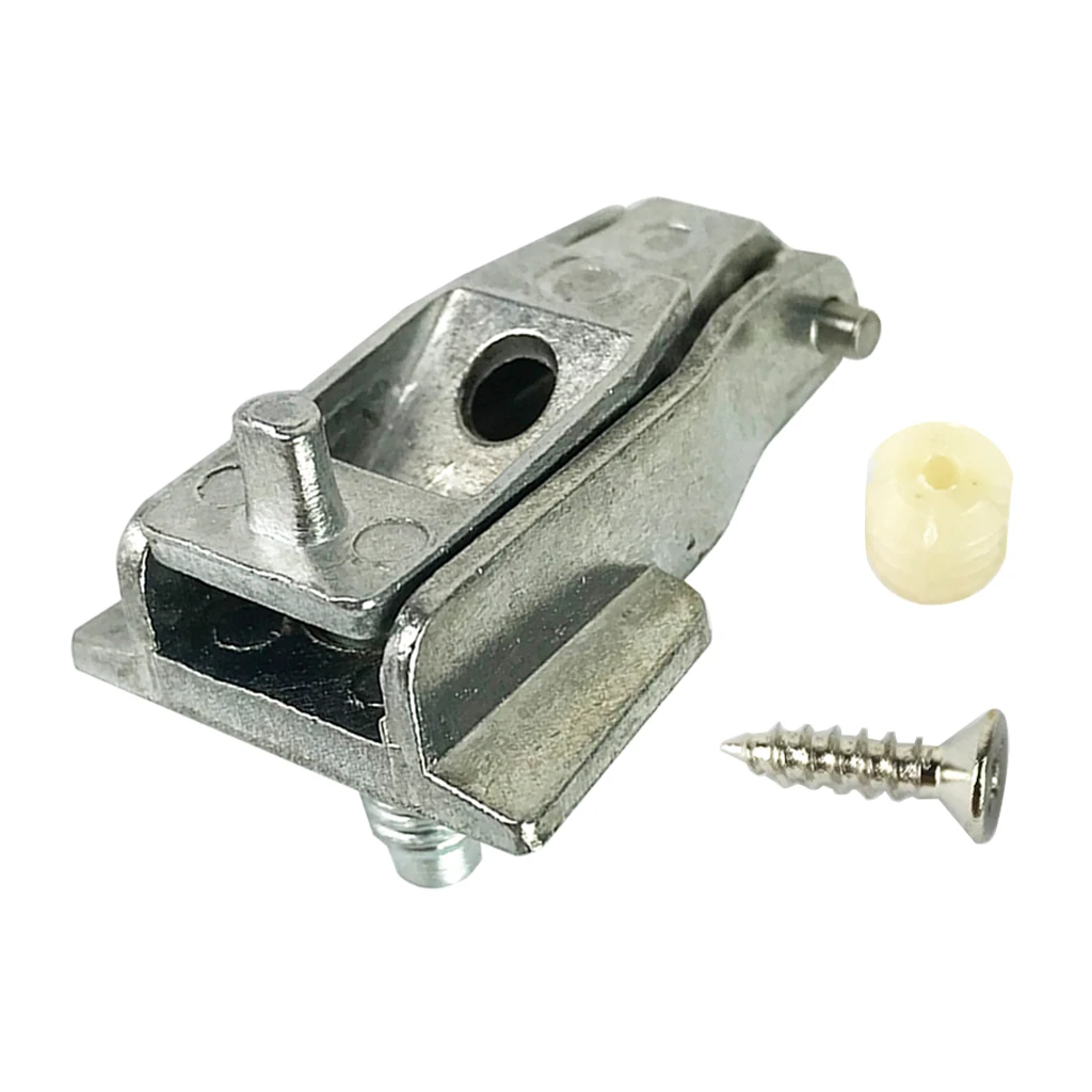 Chrome Metal Outer Door Handle Hinge Both Side Replacement for Fiat 500