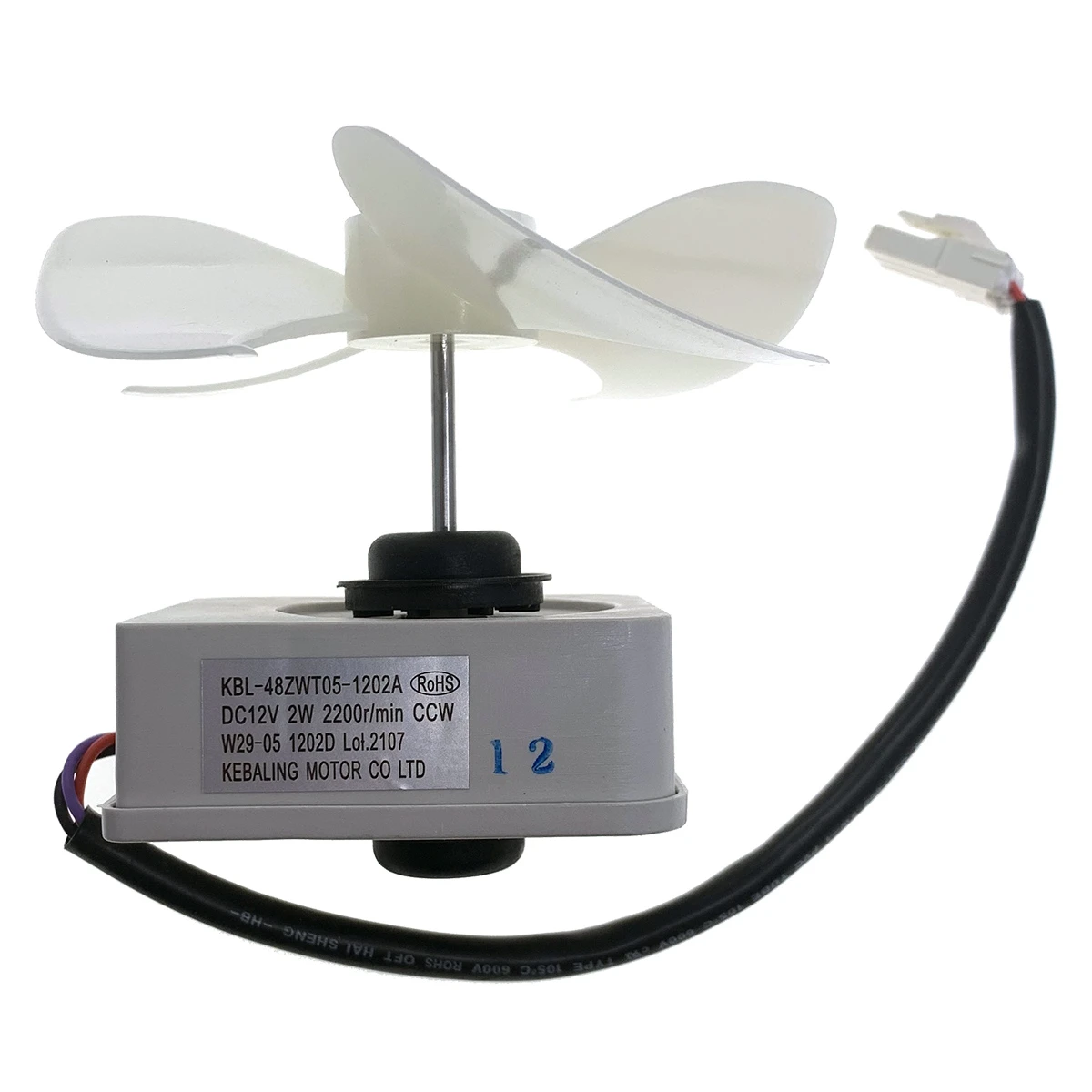 KBL 48ZWT05 1202A Koelkast Onderdelen Verdamper Ventilator Motor