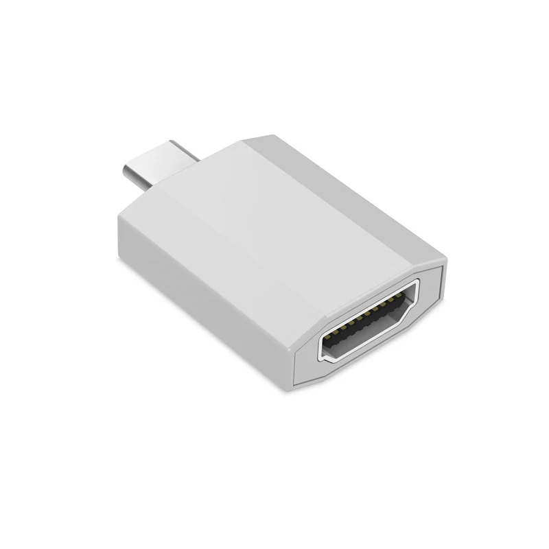 BKSCY USB C концентратор к HDMI конвертер адаптер Тип C к HDMI адаптер для MacBook samsung Galaxy S9/S8 huawei mate 20 P20 Тип C HDMI - Цвет: white 2
