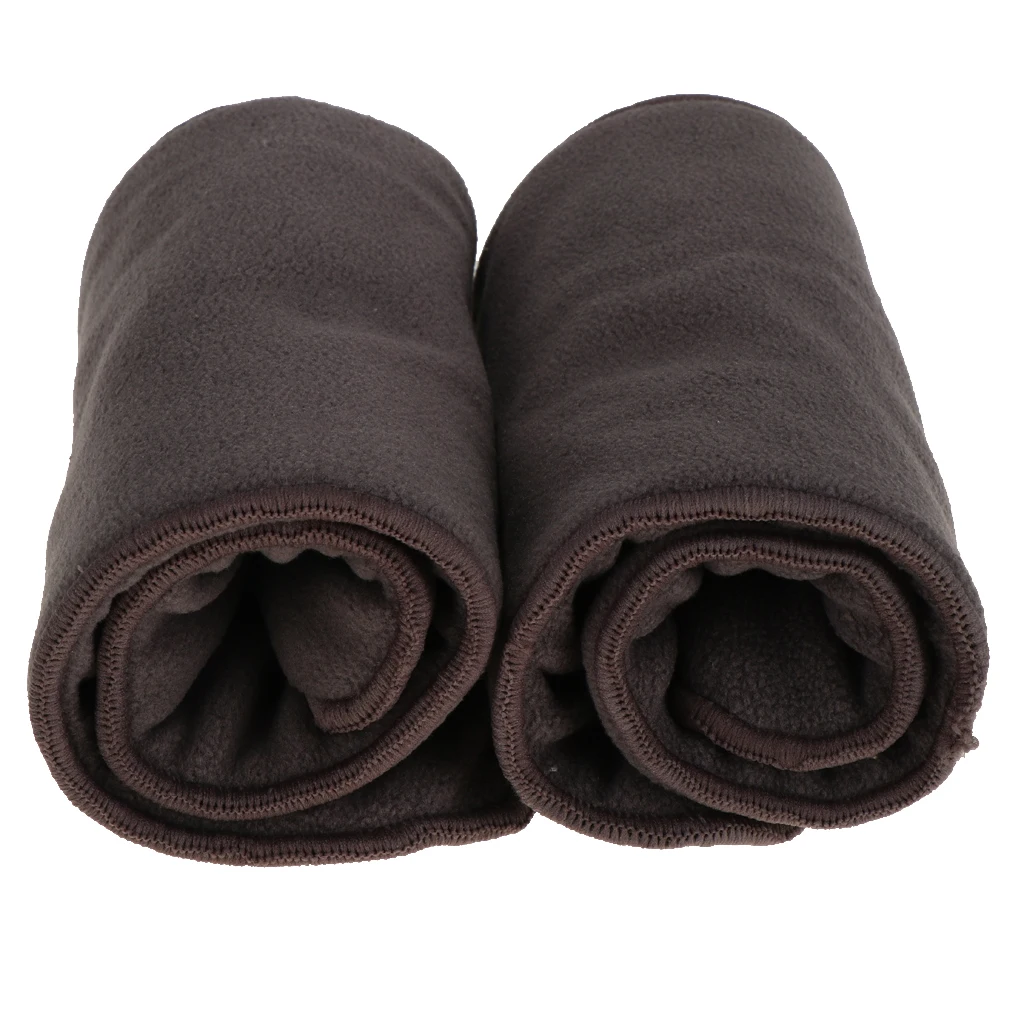 Hybrid Cloth Diaper - 5 Layers Reusable Charcoal Bamboo Cloth Diaper Inserts Liners, Pack Of 2 Pieces