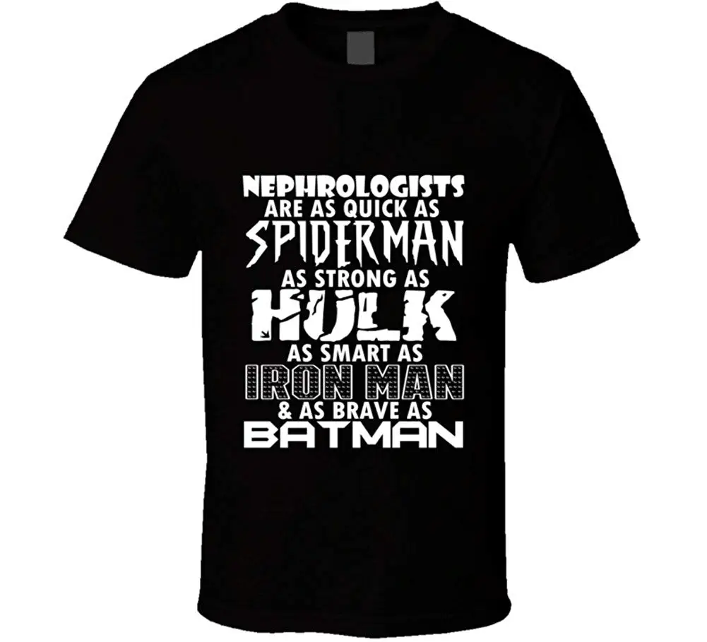 FGHFG Nephrologists Funny Comic Book Superhero T Shirt |