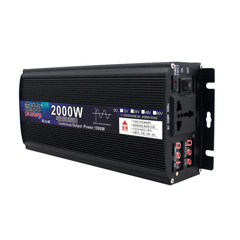 

12V24V48V60V to 110V pure sine wave inverter 2000W3000W4000W5000W6000W