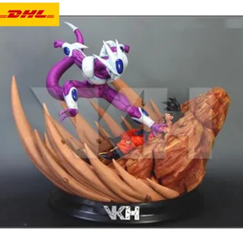 

Super Saiyan Statue Kakarotto VS Cooler Bust Final Shape Full-Length Portrait Original Version VKH GK Action Model Toy BOX A26