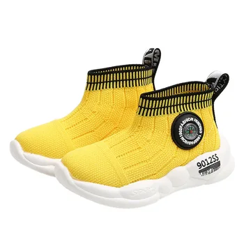 

Children Casual Shoes Girls Sneaker For Running Boys Casual Shoes Outdoor Anti-Slippery Kids Socks Shoe Sneaker 1-5Y