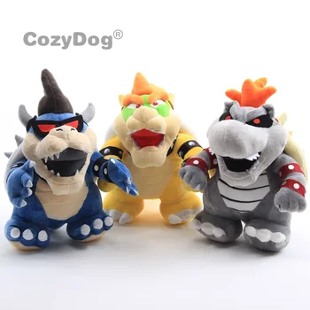 

3 Pcs/Set Mario Series King Bowser/Koopa Plush Toy doll 25-28 cm Children Christmas Gift Plush Stuffed Toy