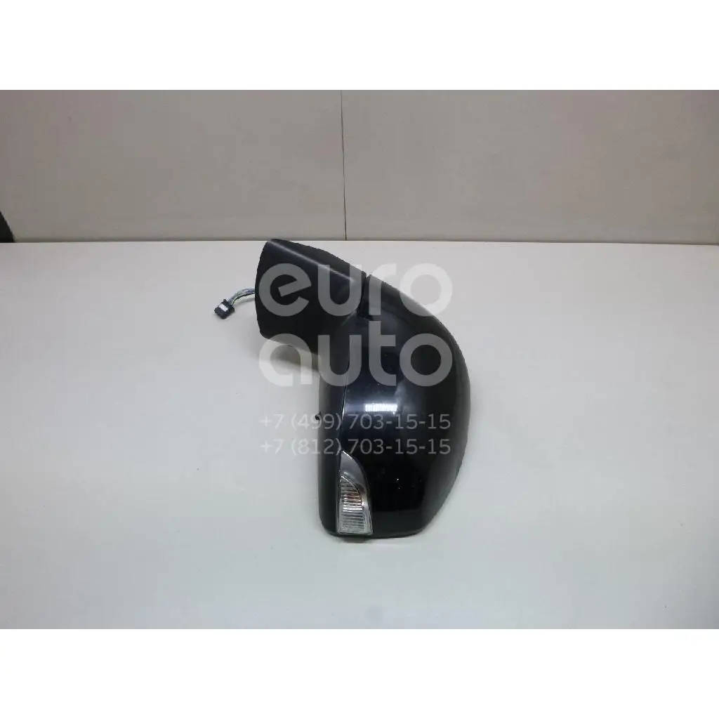 Зеркало левое электрическое, состояние – Б/У,, для Renault Scenic III 963021615R С ПОВТОРИТЕЛЕМ 9 КОНТАКТОВ 963021615R