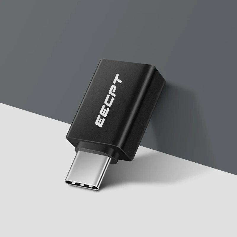 OTG переходник USB тип C для Macbook Samsung S10 S9 Huawei Mate 20 P20|Кабели мобильных телефонов| |
