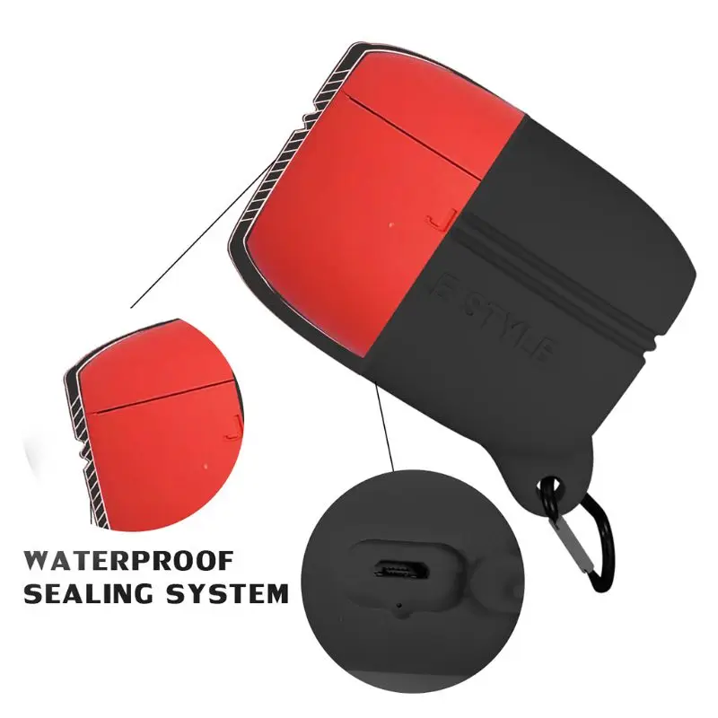 

Anti-shock Flexible Silicone Comprehensive Protective Case Full Cover for Jabra Elite Active 65t Earphone Accessories