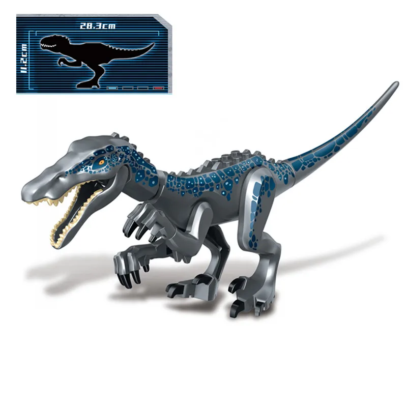 

2019 Jurassic World Park Dinosaur Tyrannosaurus Carnotaurus Pterosaur Baryonyx Building Blocks Bricks Kids Toys Juguetes Gift