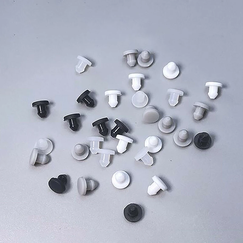 Silicone Rubber Snap-on Hole Plug Blanking End Caps Seal Stopper 10pcs 2.5mm to 50.6mm silicone rubber plugs rubber end cap