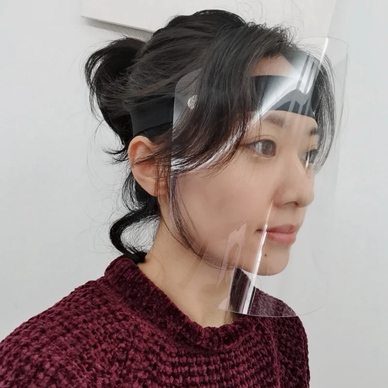 

Plastic Safety Faces Shields Transparent Screen Spare Visors For Head Mask Eye Faces Protection