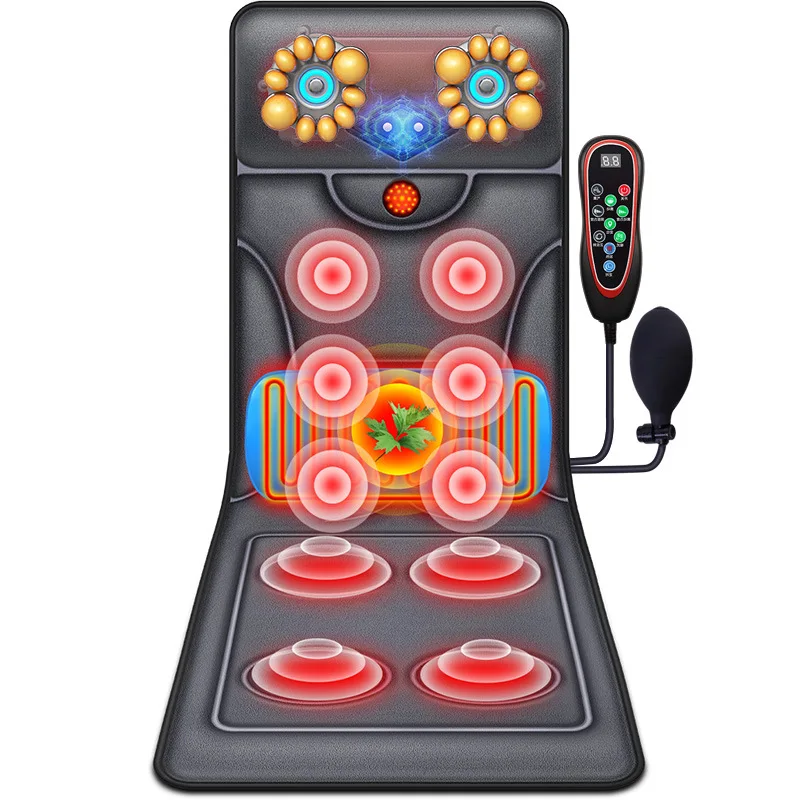 Cervical vertebra massager multi-functional household electric full body massage cushion neck waist back shoulder cushion