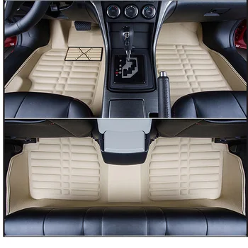

lsrtw2017 leather car floor mats for mazda 6 mazda6 Ruiyi 2007 2008 2009 2010 2011 2012 gh1 carpet rug interior mat cover