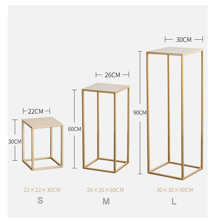 Скандинавские золотые металлические подставки для растений, белые цветочные металлические подставки для улицы, металлические полки для дома, украшения для балкона, металлические садовые декорации