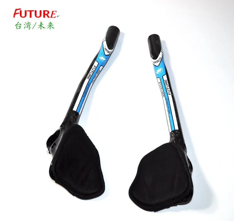 

Taiwan Future All Carbon Fiber Highway Mountain TT to Fixed Gear to TT Vice Armrest 12 K