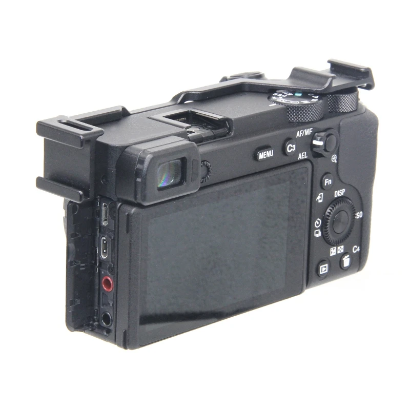 Двухголовый Адаптер для крепления на холодную башмак Sony A6600 Плата расширения