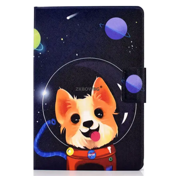 Tai.Kong.Dog Чехол из искусственной кожи с подставкой и рукавом, милый чехол OWI DOG Elephant для Samsung Galaxy Tab A 10,1 T510 T515 SM-T510, чехол для планшета - Цвет: Tai.Kong.Dog